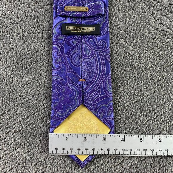 Lot of 7 Donald Trump Signature Collection Ties Necktie Tie Silk - Picture 3 of 15